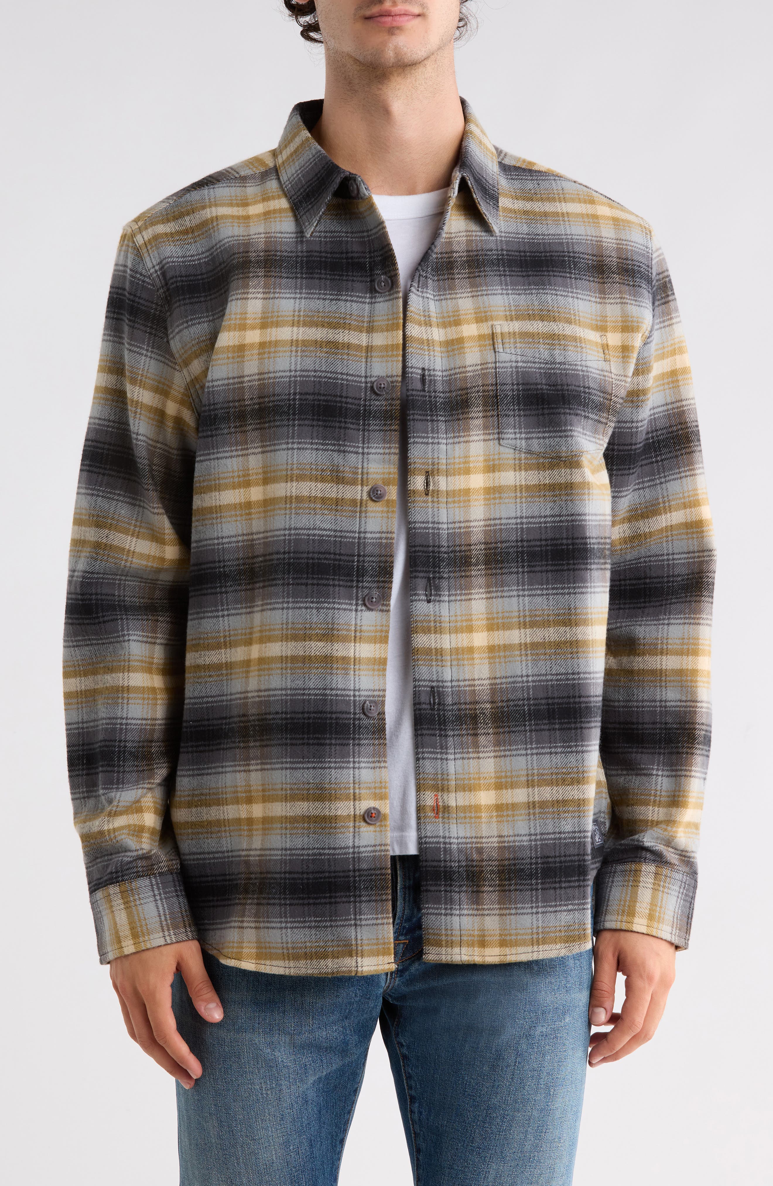 Lumberjack Heavy Twill Plaid Shirt Jacket