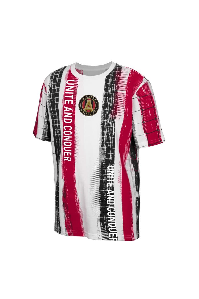 Youth White Atlanta United FC High Stepping T-Shirt, Alternate, color, White