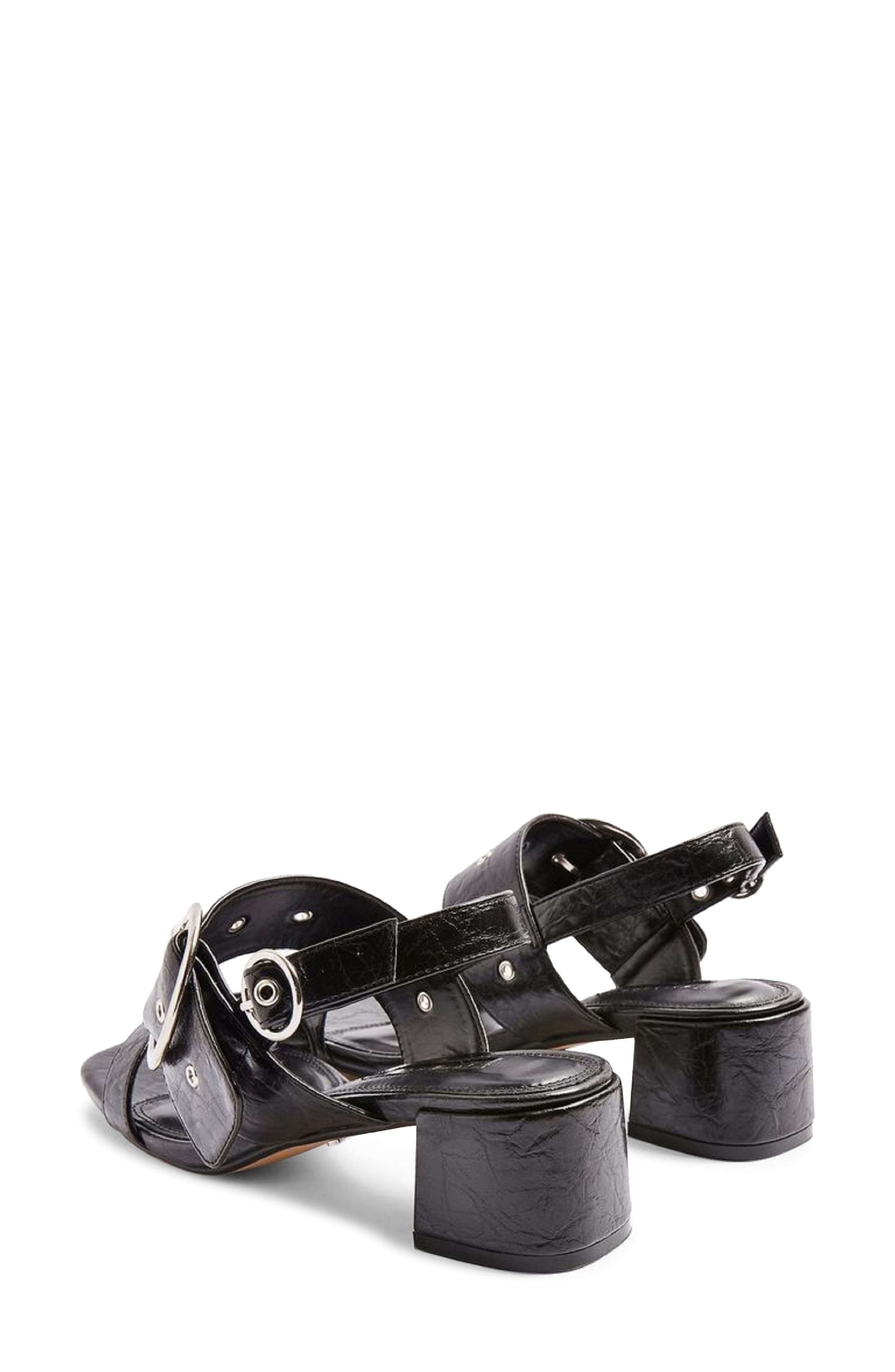 Topshop Dakota Slingback Sandal, Alternate, color, 