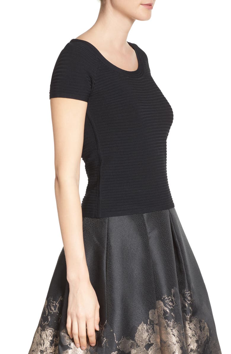 Eliza J Ribbed Top, Alternate, color,