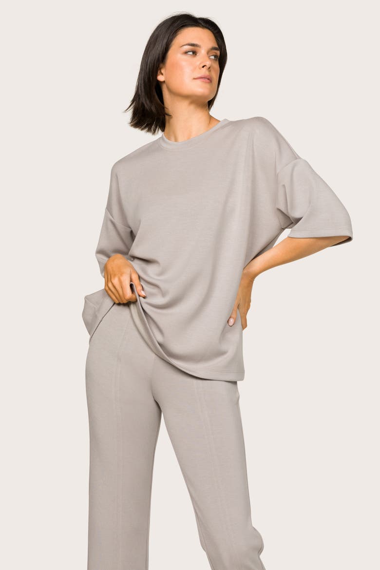 Phoebe Tee, Alternate, color, Stone
