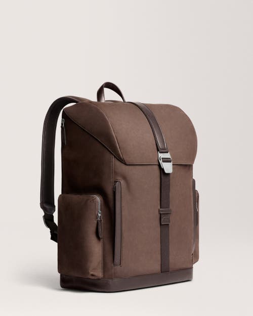 Carl Friedrik Traverse Backpack In Chocolate
