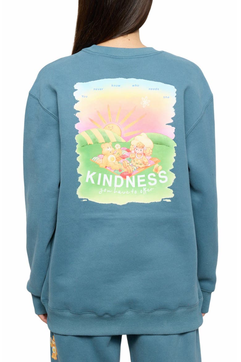 OFFER KINDNESS CREWNECK, Alternate, color, BLUE
