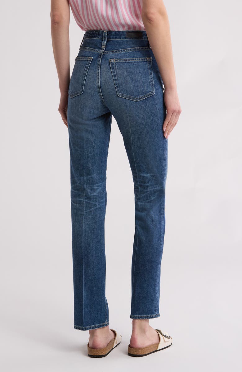 AG Alexxis Straight Leg Jeans, Alternate, color, 16 Years Boondock
