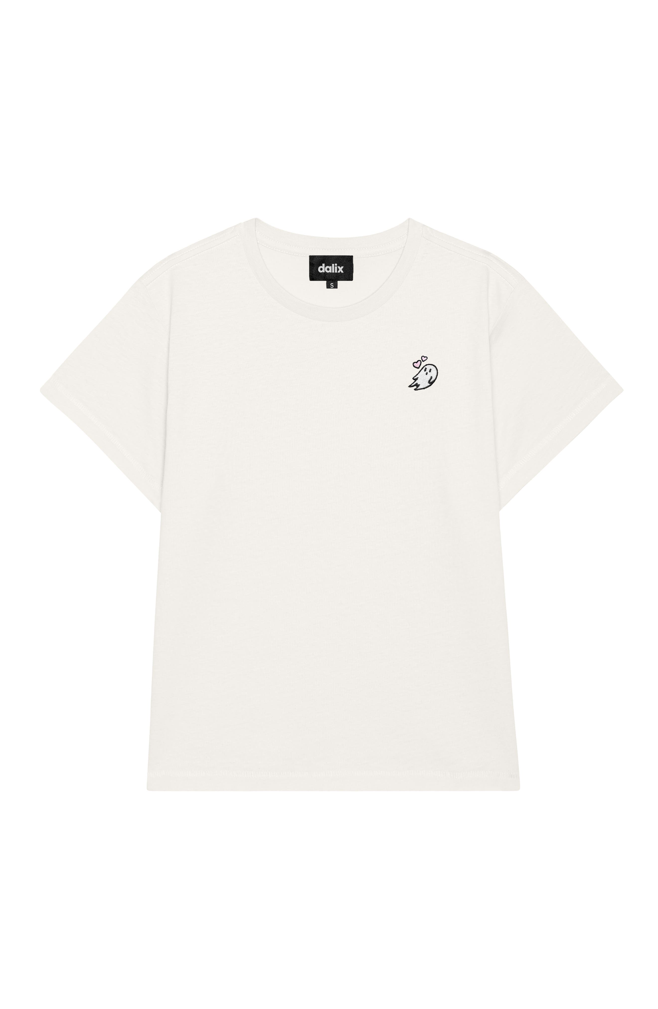 Womens Heartly Ghost Lightweight High Waisted Tee - image 5