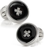 Cufflinks, Inc. Crystal Button Cuff Links