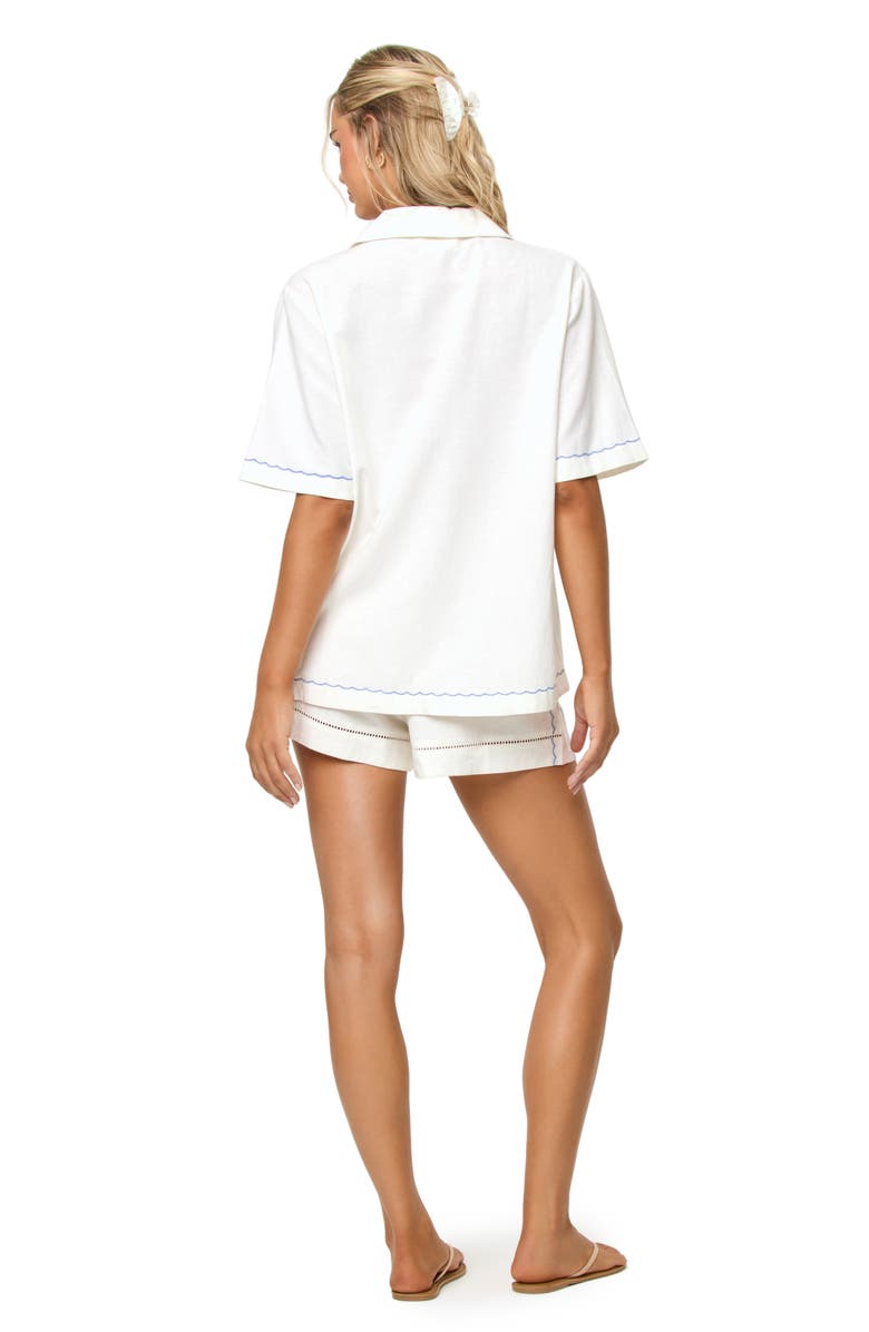 LSPACE La Mer Cover-Up Shorts, Alternate, color,