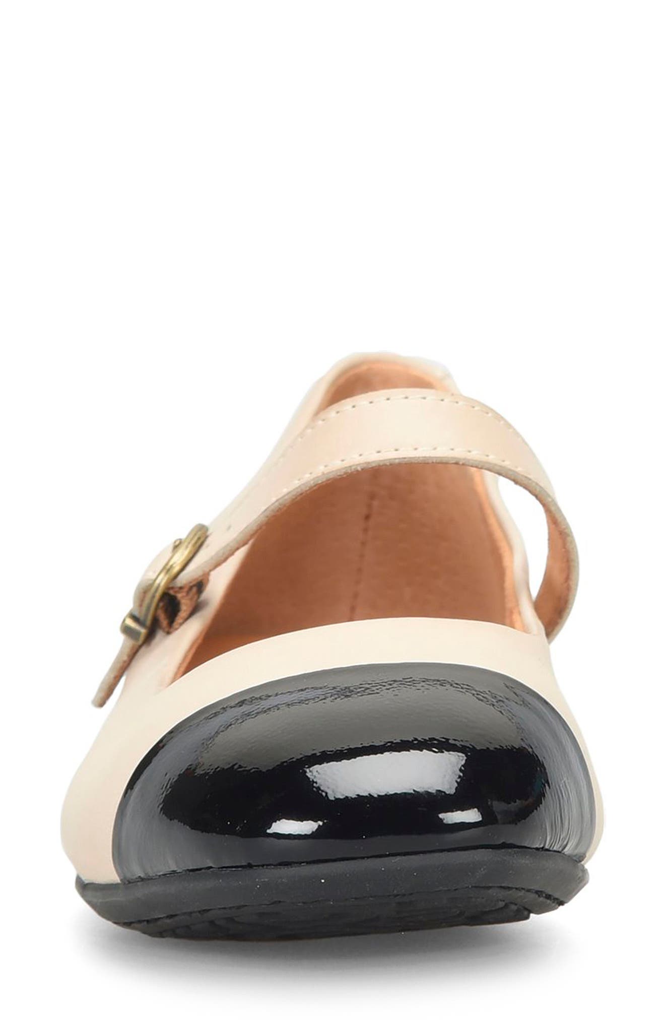 Børn Batti Mary Jane Flat, Alternate, color, Cream