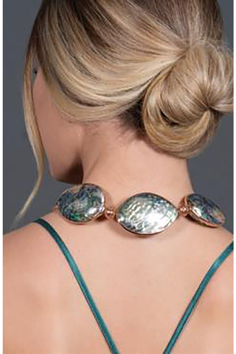 Under the Sea Necklace, Alternate, color, Abalone Shell