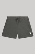Dalix Womens Heartly Ghost Midweight Washed Fleece Shorts