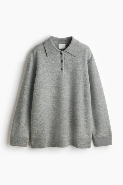 Wool Polo Jumper