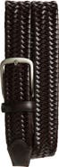 Nordstrom Thomas Braided Leather Stretch Belt