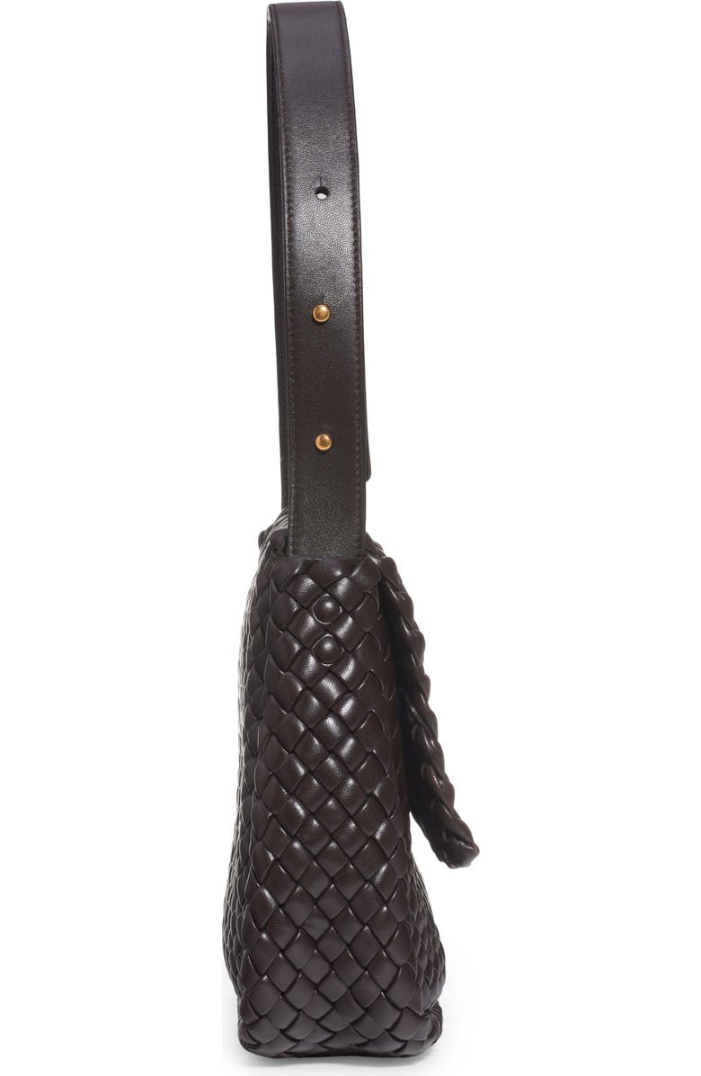 Bottega Veneta Cobble Padded Intrecciato Leather Shoulder Bag, Alternate, color,