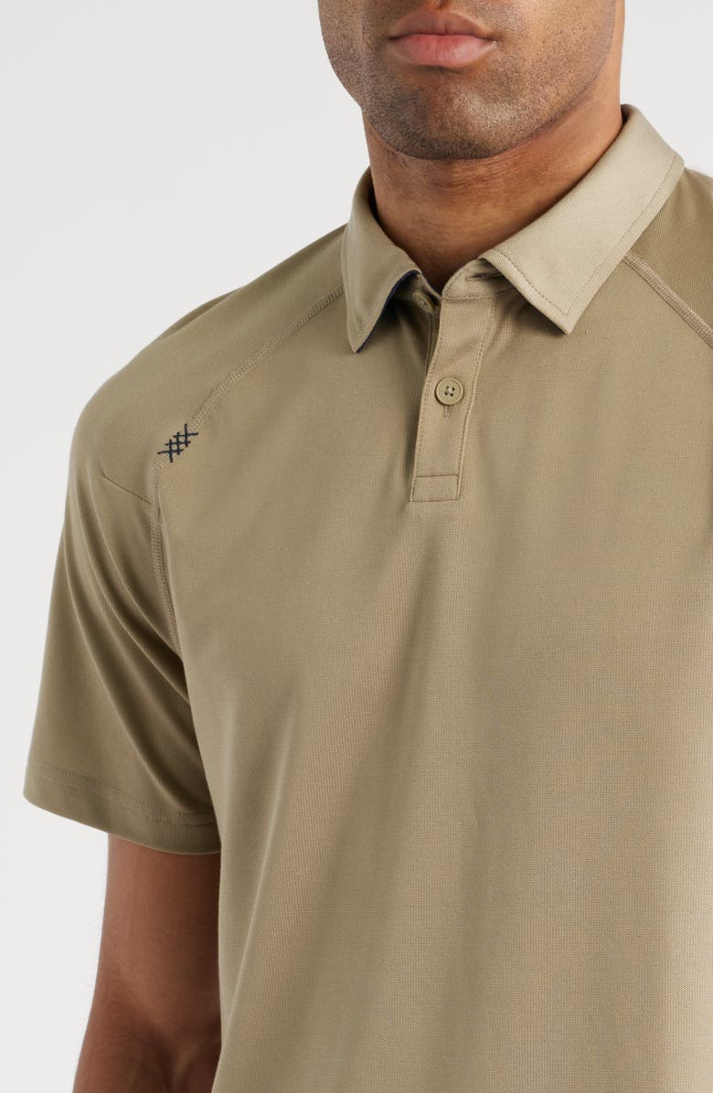 Rhone Delta Performance Piqué Polo, Alternate, color,