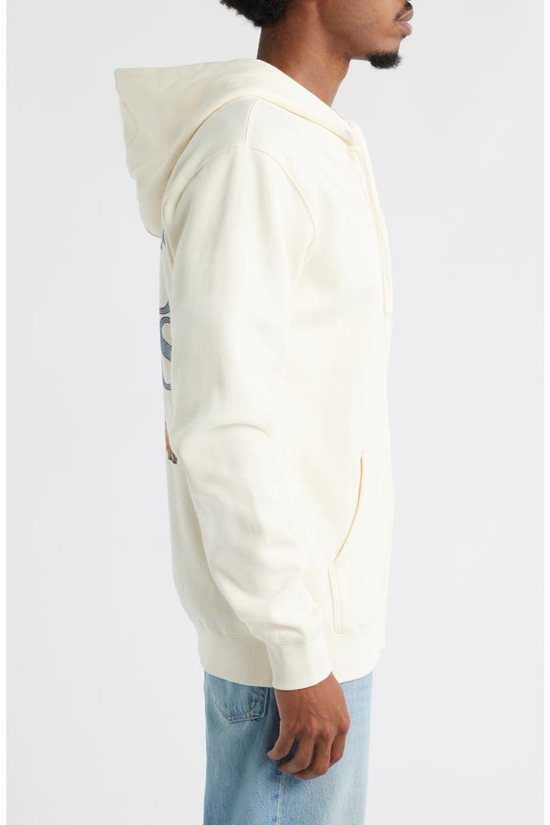 x Cody Bellinger NY Thugs Zip Hoodie, Alternate, color, CREAM
