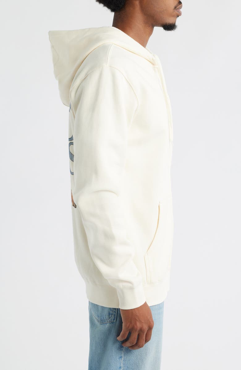 SANTO STUDIO x Cody Bellinger NY Thugs Zip Hoodie, Alternate, color, Cream