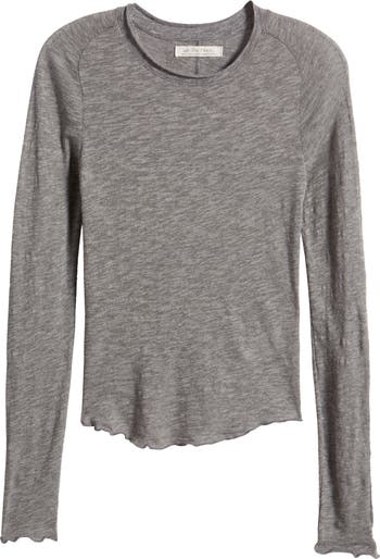 (取寄) フリーピープル レディース ビーウィッチ マイ ベビー ロング スリーブ Free People women Be My Baby Long Sleeve Black Free People Women's Be My Baby Long-Sleeve Lettuce-Hem