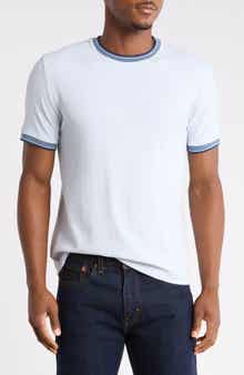 Tipped Textured T-Shirt