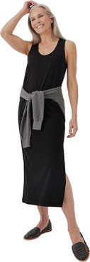 Pact Organic Softspun Tank Midi Dress