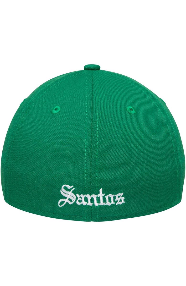 New Era Men's New Era White Santos Laguna International Club Basic 39THIRTY Flex Hat, Alternate, color, 