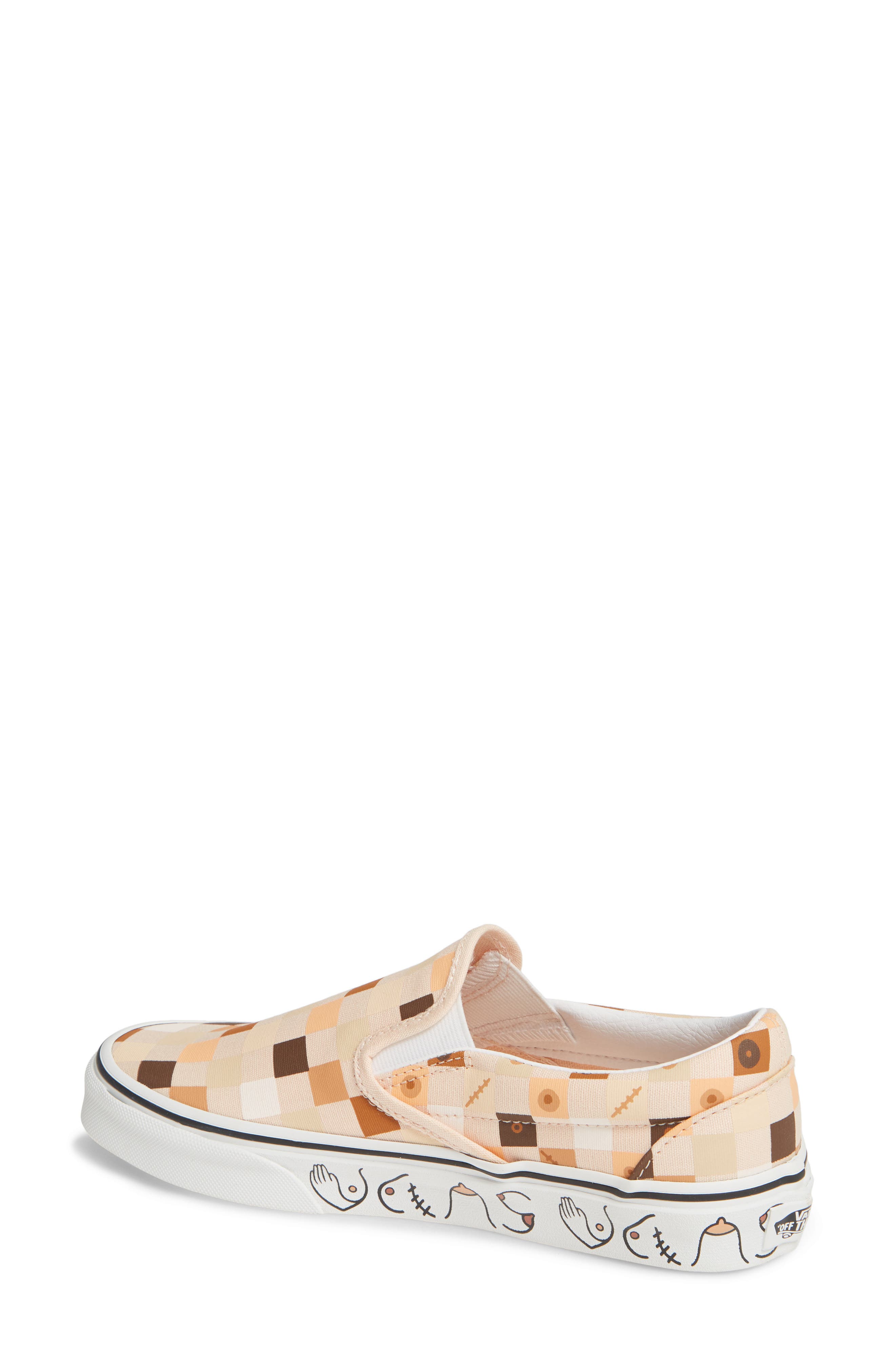 Vans Breast Cancer Awareness Classic Slip-On Sneaker, Alternate, color, 