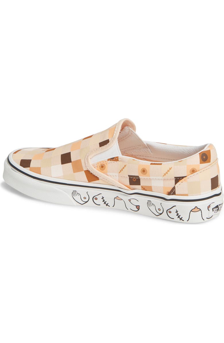 Vans Breast Cancer Awareness Classic Slip-On Sneaker, Alternate, color,