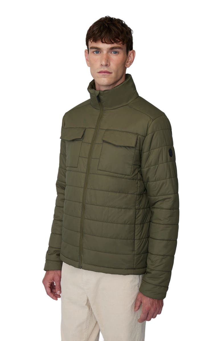 Quartz Co. NEAL | Lightweight Insulated Shirt Jacket, Alternate, color, Sage