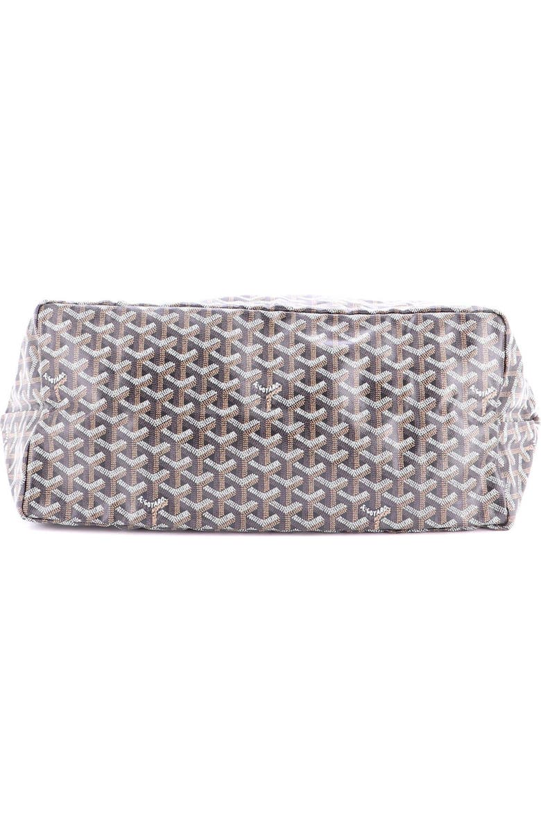 Pre-Owned Goyard Saint Louis Tote Coated Canvas GM, Alternate, color, Black