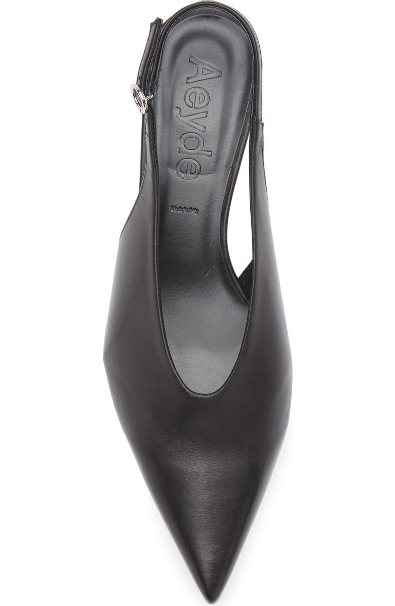aeyde Oti Slingback Pointed Toe Pump, Alternate, color,