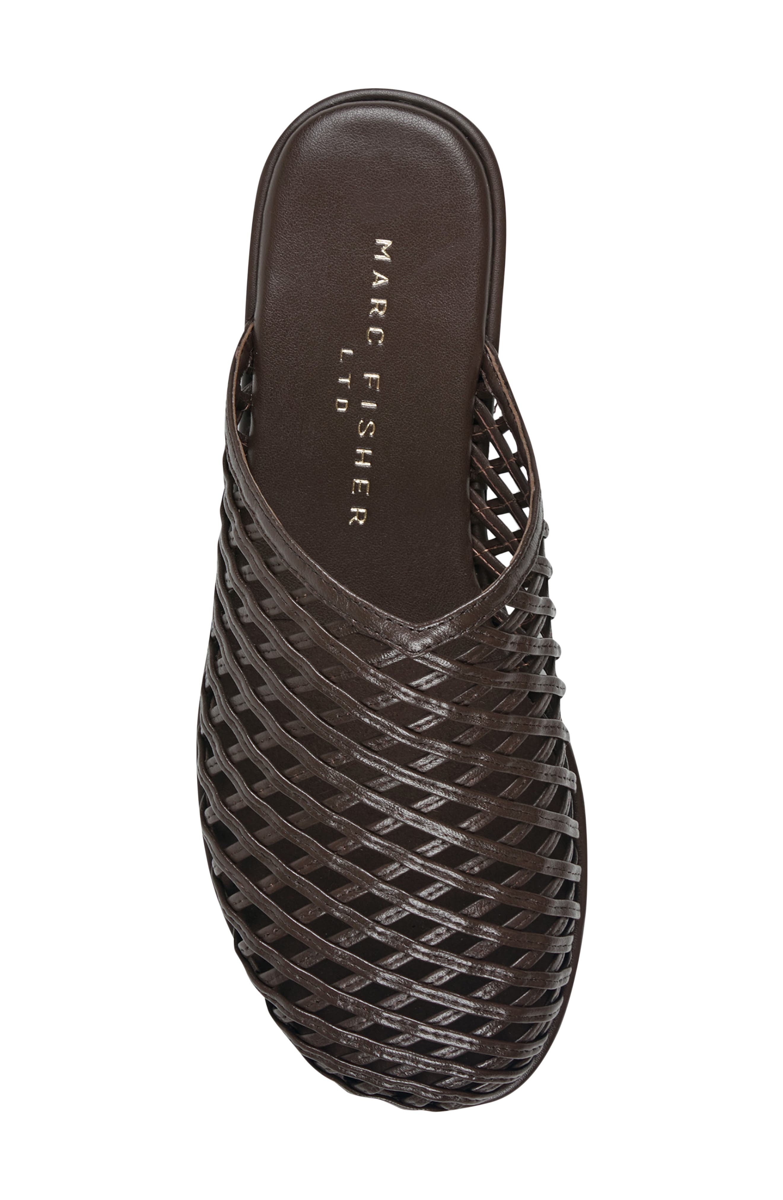 Lynzi Mule, Alternate, color, DARK BROWN