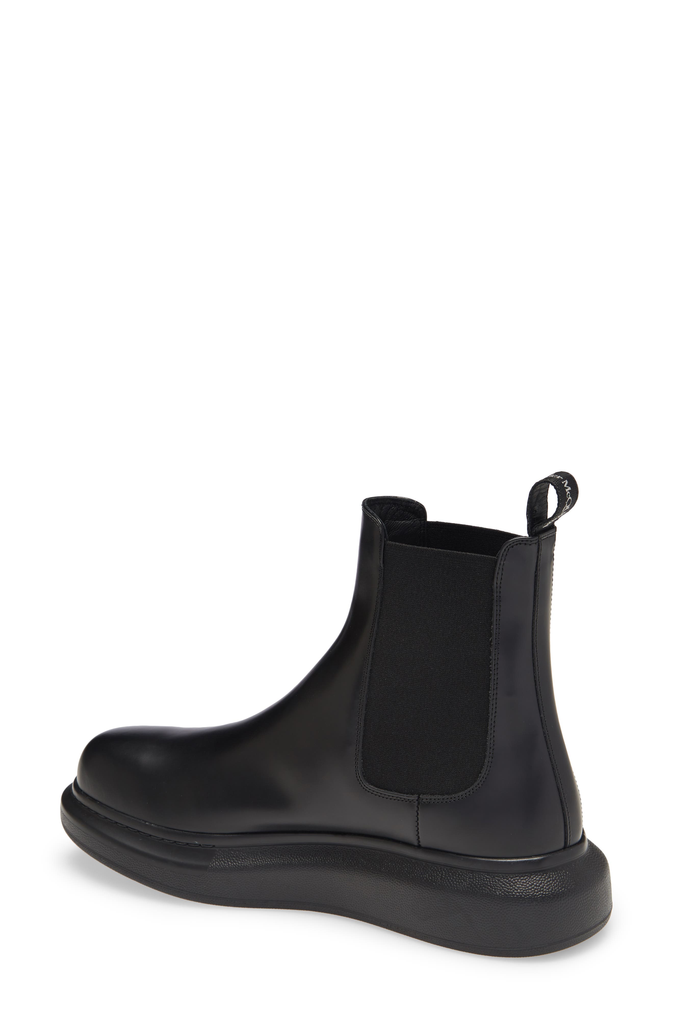 McQueen Alexander McQueen Platform Chelsea Boot, Alternate, color, 