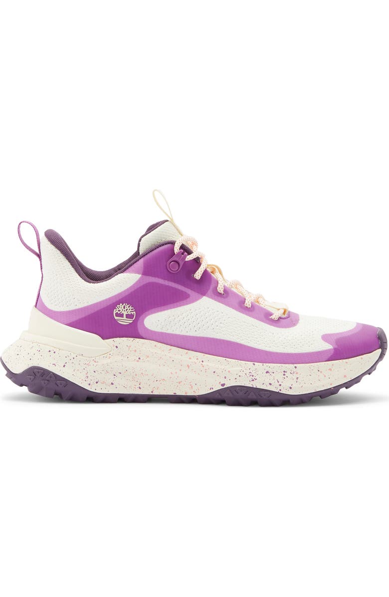 Timberland Motion Access Low Lace-Up Sneaker, Alternate, color, Natural With Purple