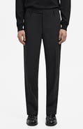 MANGO London Regular Fit Dress Pants