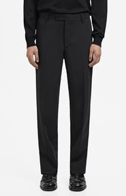 MANGO London Regular Fit Dress Pants
