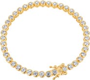 st. Moran Bezeled Cubic Zirconia Tennis Bracelet