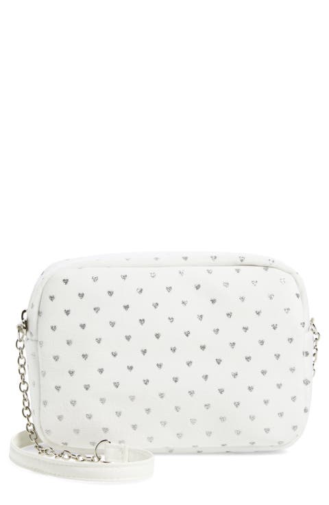 Kids' Velvet Glitter Heart Bag (Big Kid)