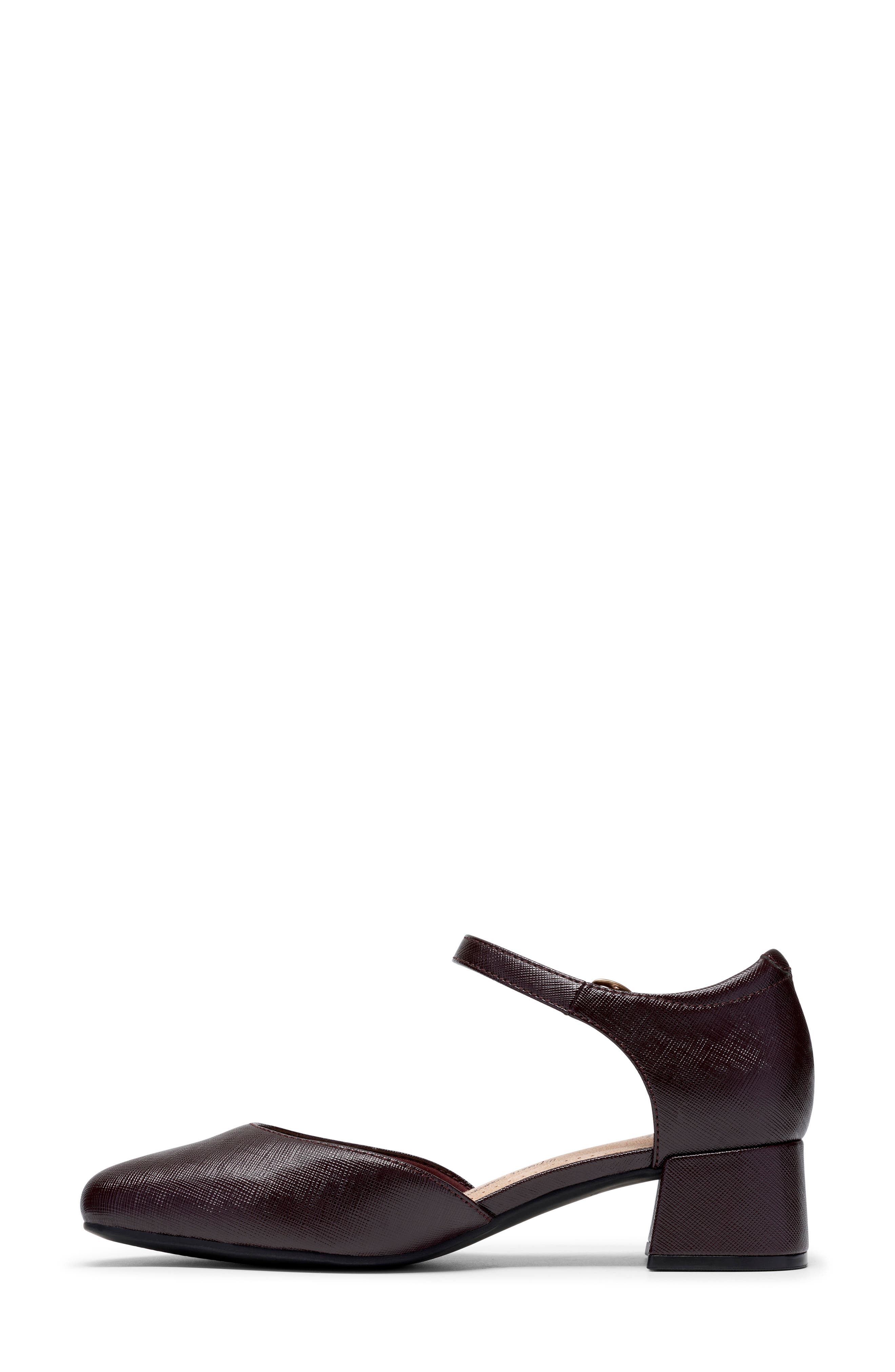 Iridessa Ankle Strap Pump, Alternate, color, MERLOT INTEREST