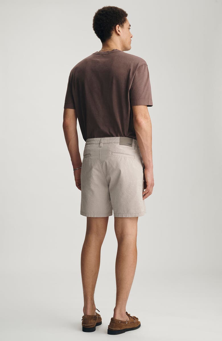 Mavi Jeans Nate Flat Front Seersucker Shorts, Alternate, color, 