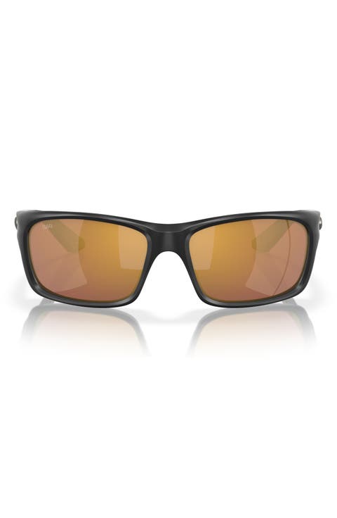 62mm Oversize Rectangular Sunglasses