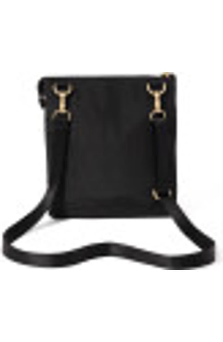 BAGGALLINI Out And About Crossbody Bag, Alternate, color, Black With Gold Hardware