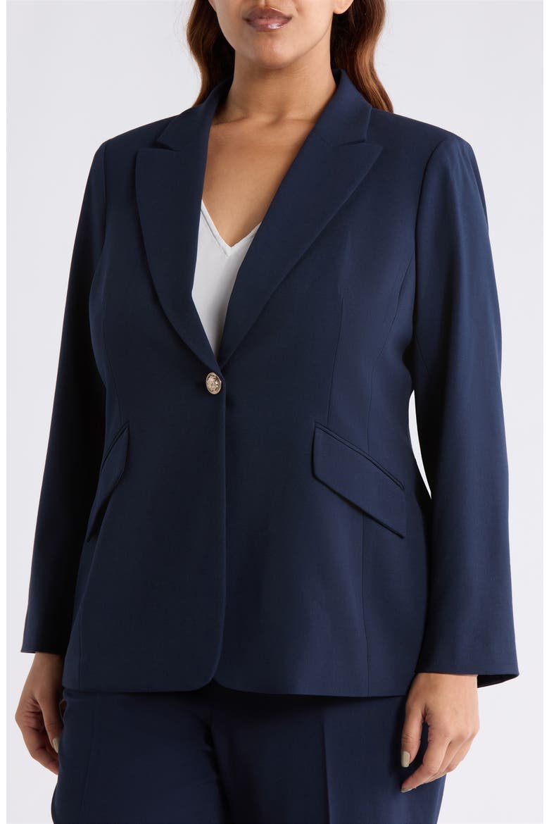 One-Button Jacket, Alternate, color, NEW NAVY