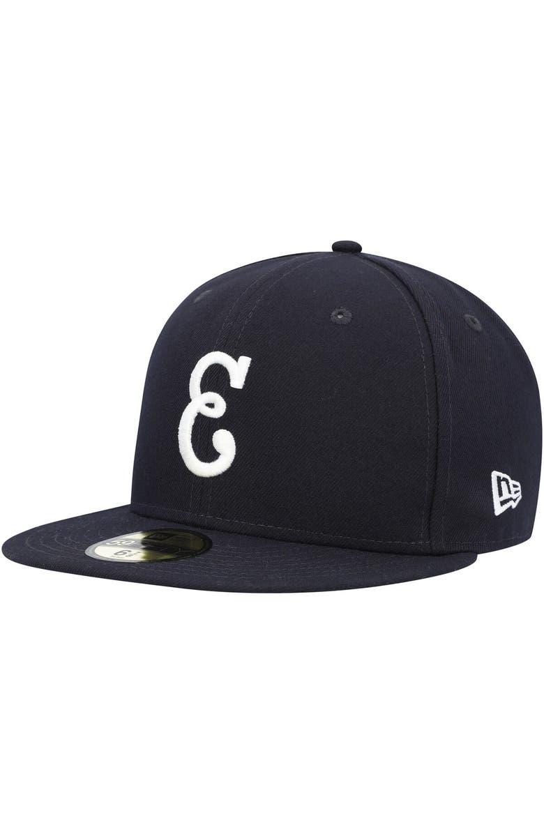 New Era Men's New Era Navy Houston Astros Turn Back The Clock 59FIFTY Fitted Hat, Main, color, Navy