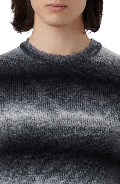 Bugatchi Gradient Stripe Sweater In Gray