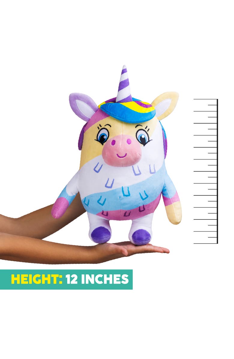 Pinata Smashlings Huggable 12 Inch Plush Luna The Unicorn Series 1, Alternate, color, Multicolored