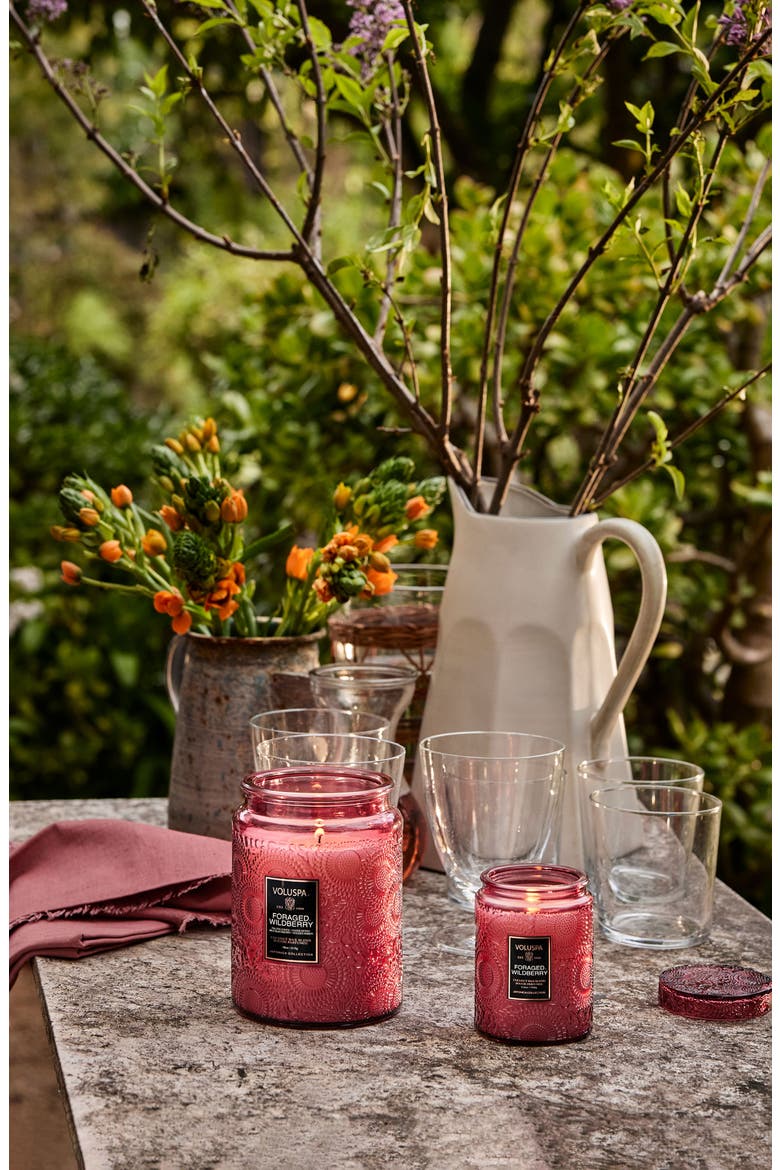 Foraged Wildberry Small Jar Candle, Alternate, color, FORAGED WILDBERRY