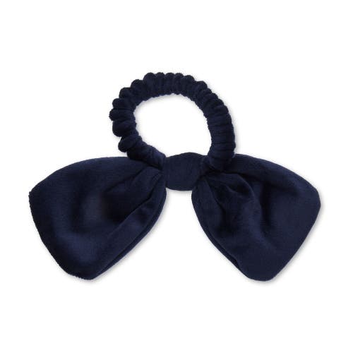 Lele Sadoughi Denver Broncos Bow Scrunchie In Gold