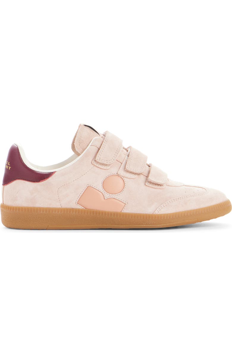Isabel Marant Beth Low Top Sneaker, Alternate, color, Pale Pink/ Peach
