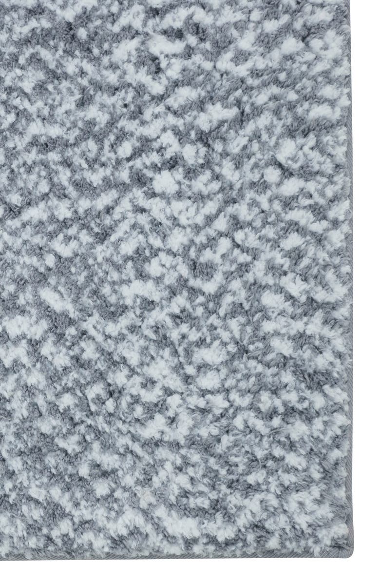 VCNY HOME Heathered Bath Rug, Alternate, color, Grey