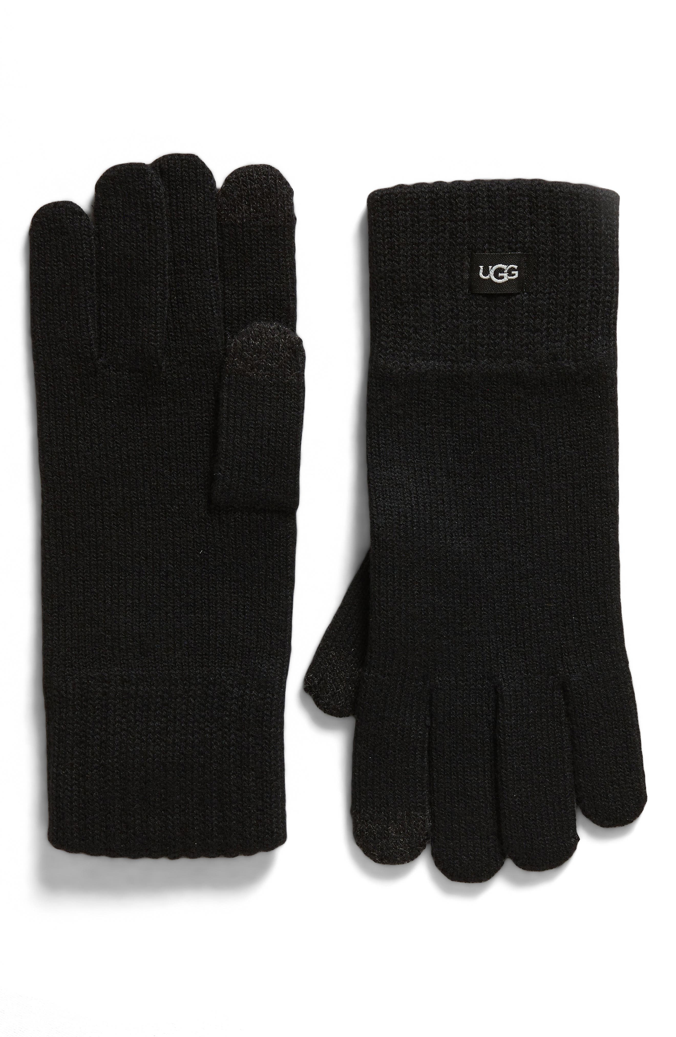 Touchscreen Compatible Knit Gloves
