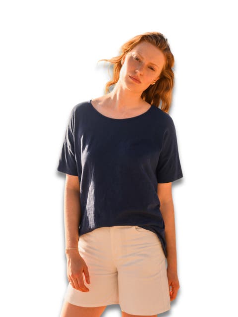 Round Neck Boxy Fit T-Shirt